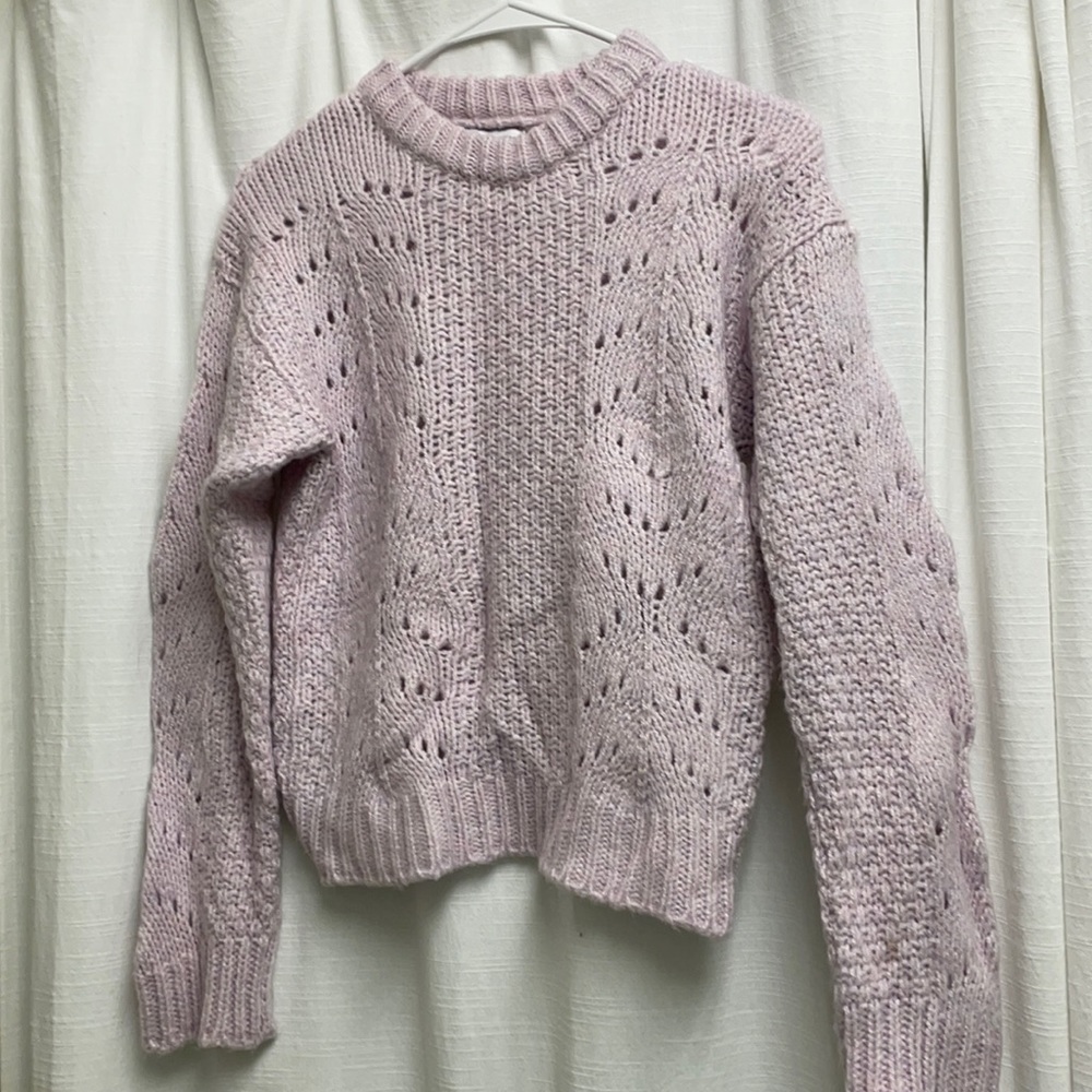 Purple sweater
